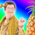 pikotaro with his song pen pineapple apple pen