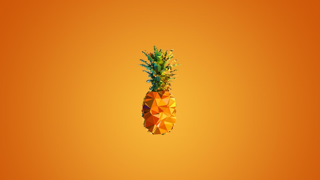 orange pineapple wallpaper for mac