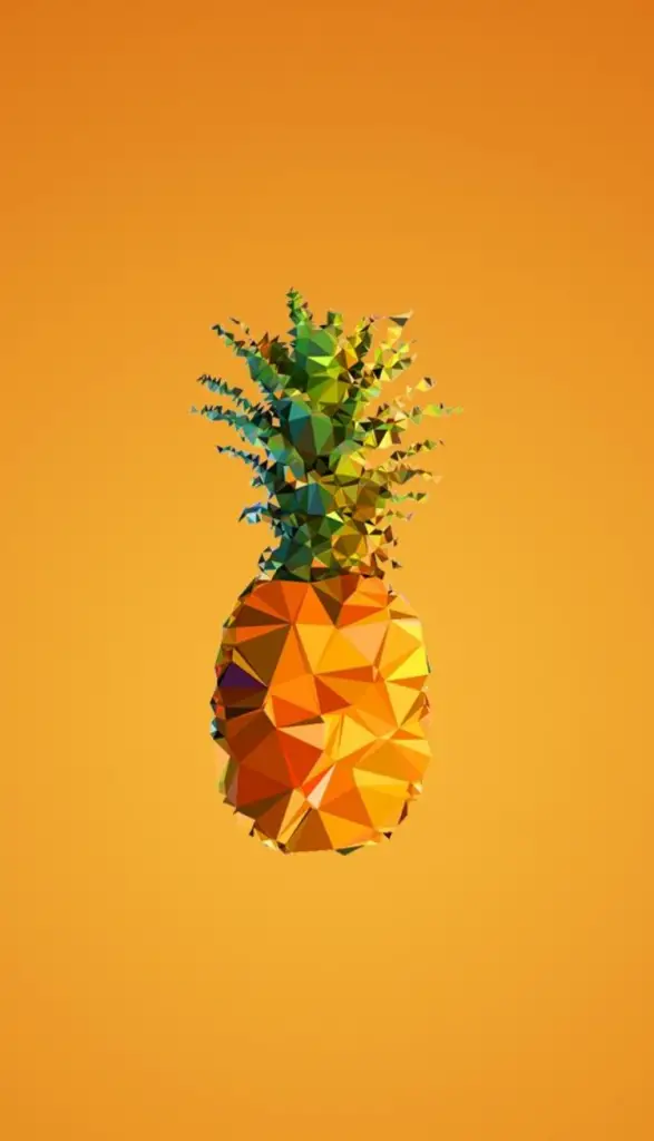 orange pineapple wallpaper for iphone