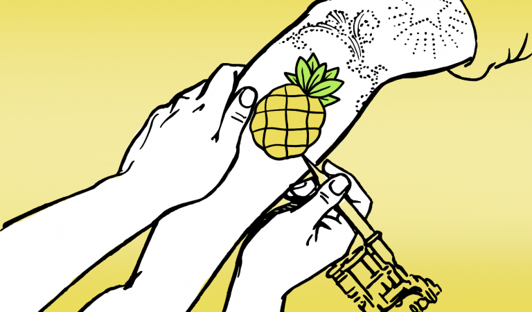 The PINEAPPLE TATTOO [updated 2023]: a quick inspo guide