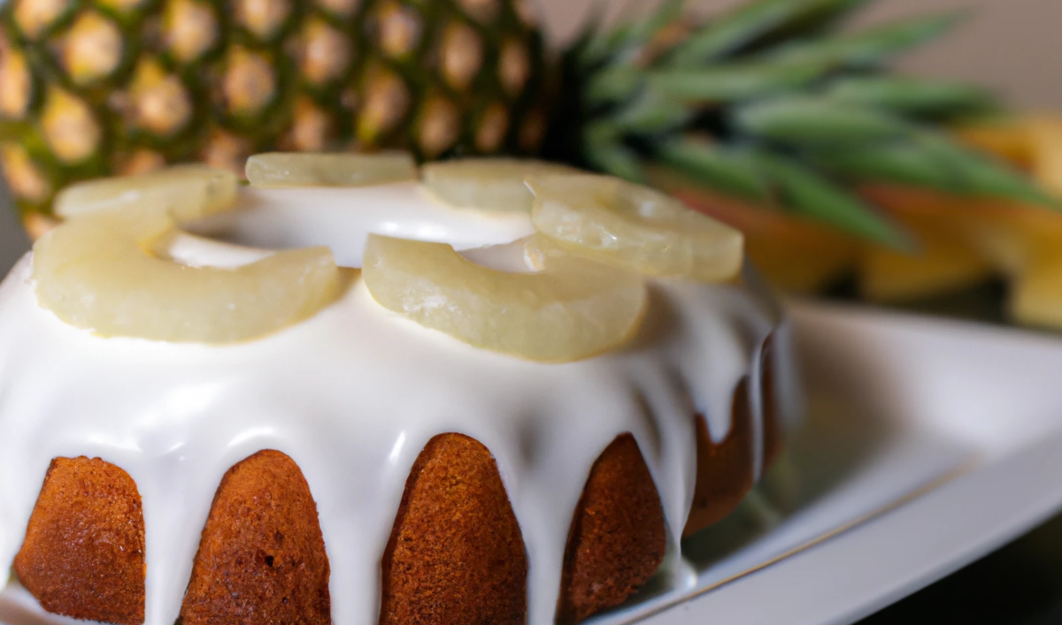 Pineapple Pound Cake