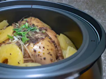slow cooker pineapple chicken recipe