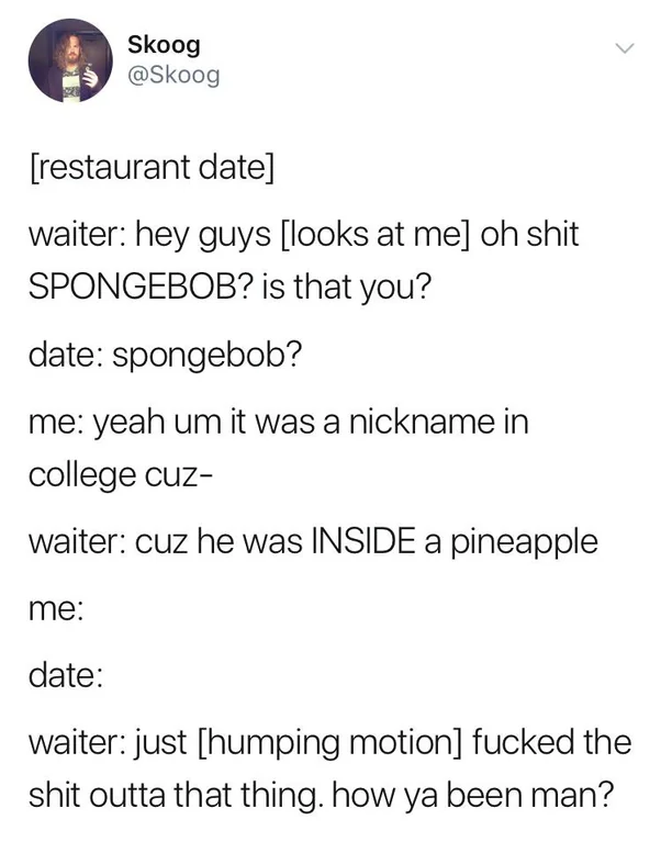 pineapple meme spongebob dating